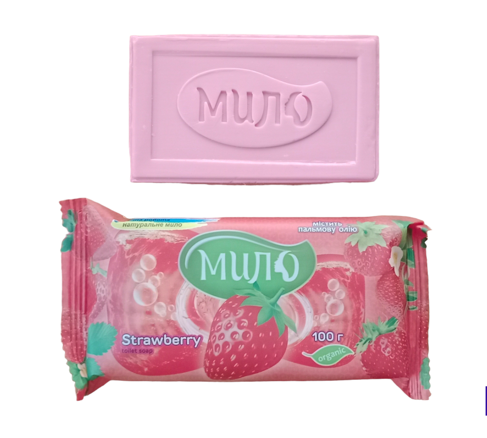 Мило туалетне «Полуниця»